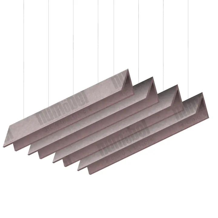 Numobel Acoustics-PET Ceiling Baffle-A — NS02021 Ocean Sand