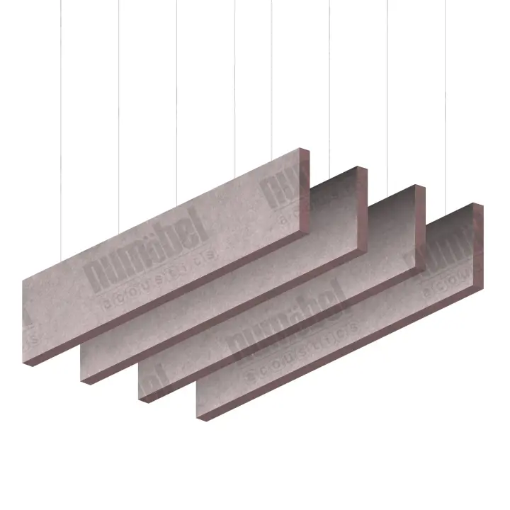 Numobel Acoustics-PET Ceiling Baffle-I — NS02021 Ocean Sand