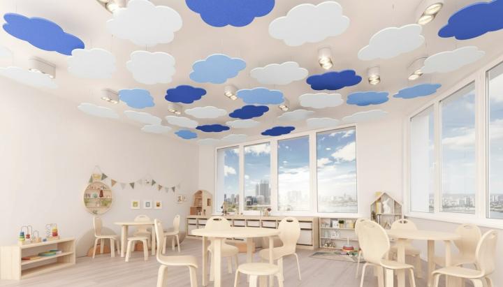 Numobel Acoustics-PET Ceiling Cloud-Nimbus - 5