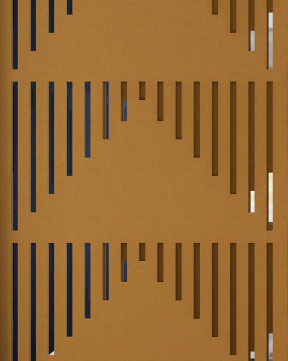 Numobel Acoustics-PET Panel Screen-Chevron - 2