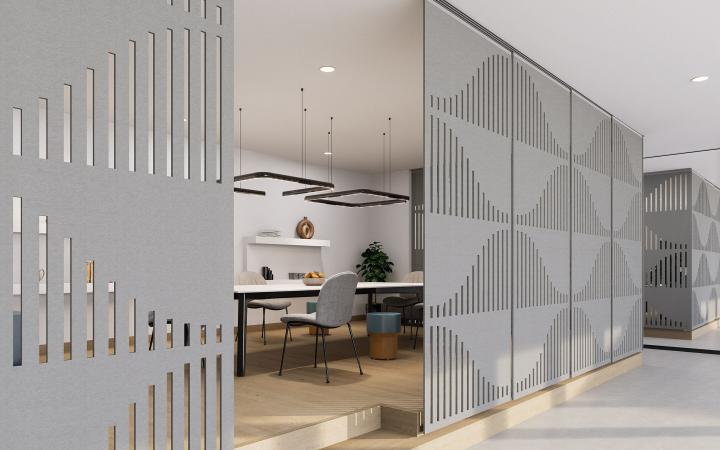 PET Panel Screen-Wave