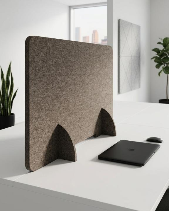 Numobel Acoustics-PET Desk Divider-Arc - 2