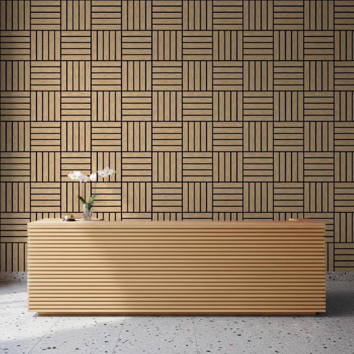 Combo Slat-Basketweave
