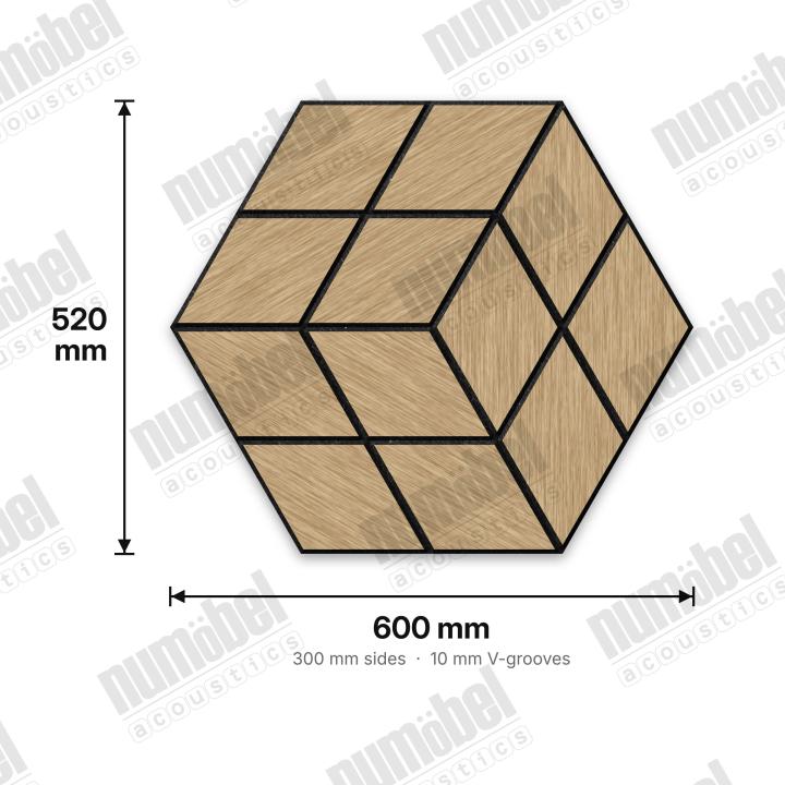 Numobel Acoustics-Combo Hex-Cubes - 2
