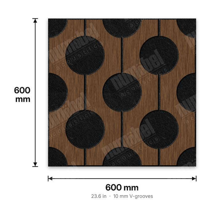 Numobel Acoustics-Combo Slat-Circle Chain - 2