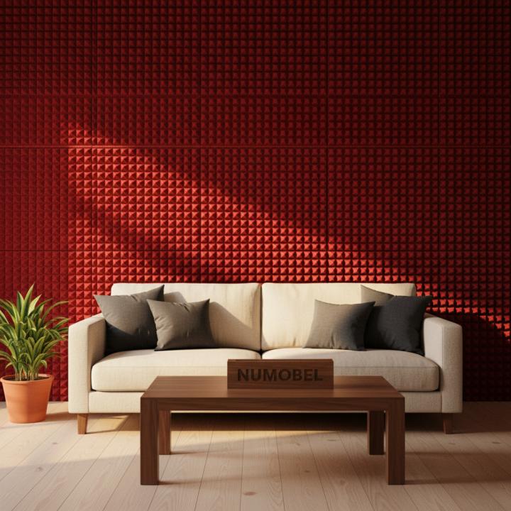 Foam Pyramid Sheet – Red