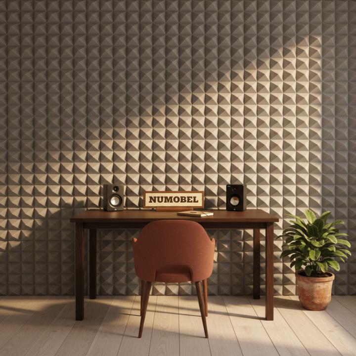Foam Pyramid Tiles – Grey
