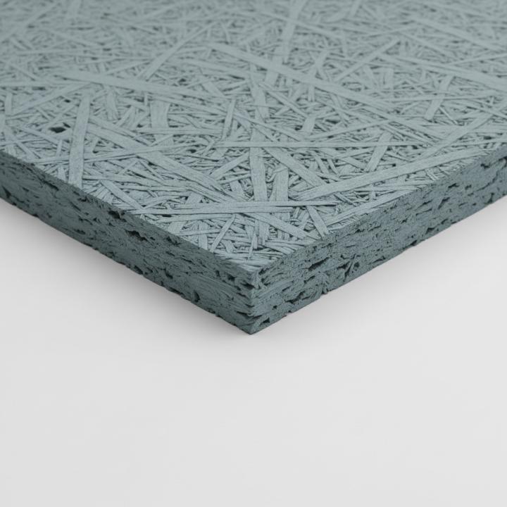 Wood Wool Board – Winter Teal